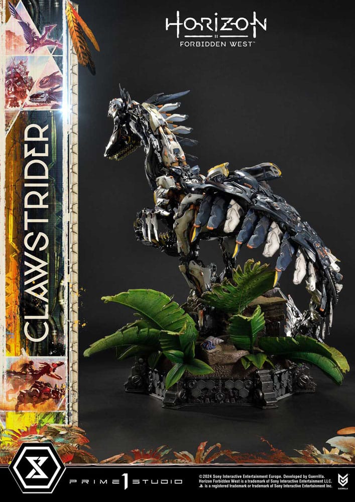 Horizon Forbidden West Estatua Ultimate Premium Masterline Series 1/4 Clawstrider 68 cm