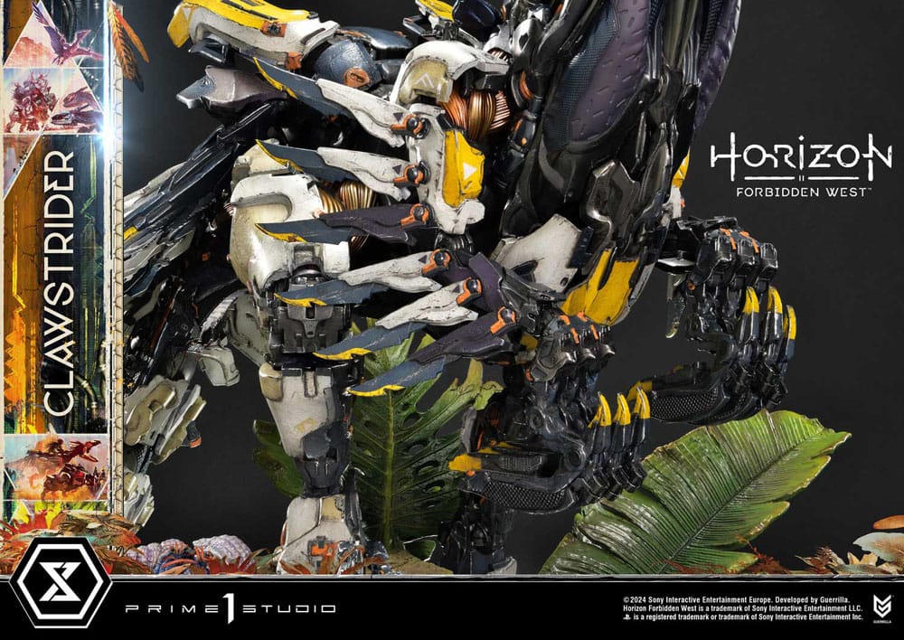 Horizon Forbidden West Estatua Ultimate Premium Masterline Series 1/4 Clawstrider Bonus Version 68 cm