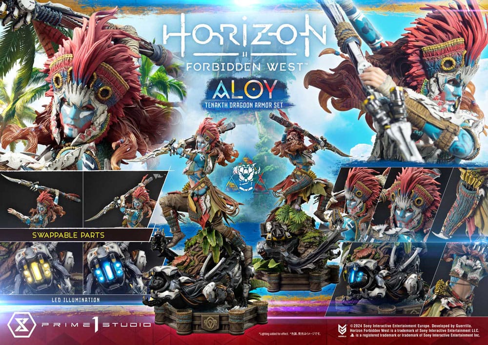 Horizon Forbidden West Estatua Ultimate Premium Masterline Series 1/4 Aloy Bonus Version 69 cm