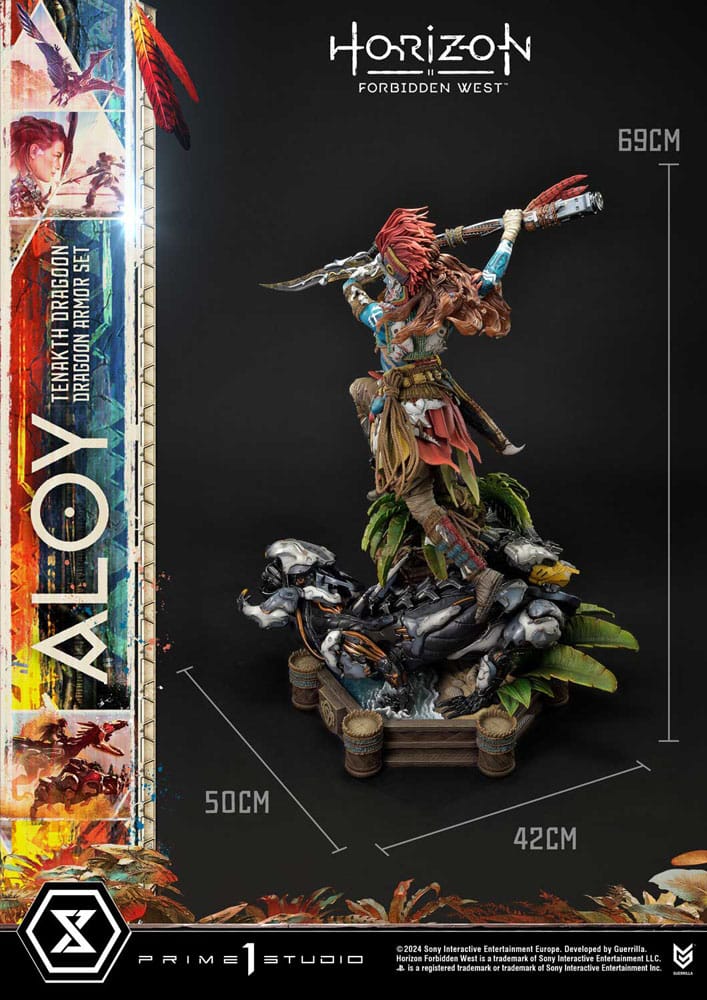 Horizon Forbidden West Estatua Ultimate Premium Masterline Series 1/4 Aloy Bonus Version 69 cm