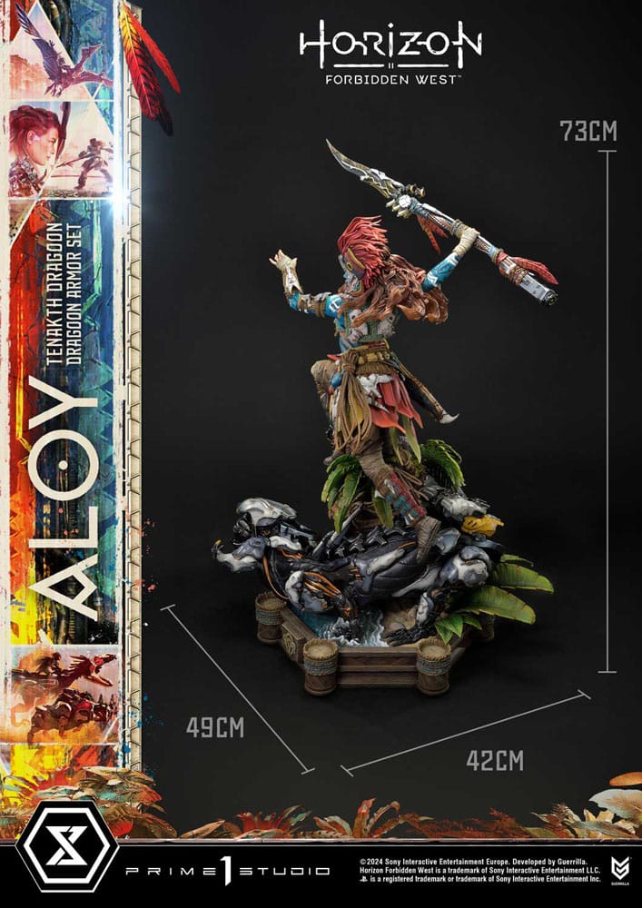 Horizon Forbidden West Estatua Ultimate Premium Masterline Series 1/4 Aloy Bonus Version 69 cm