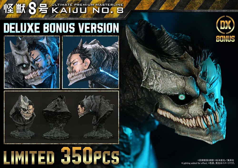 Kaiju No. 8 Estatua Ultimate Premium Masterline Series 1/4 Kaiju No. 8 DX Bonus Ver. 70 cm