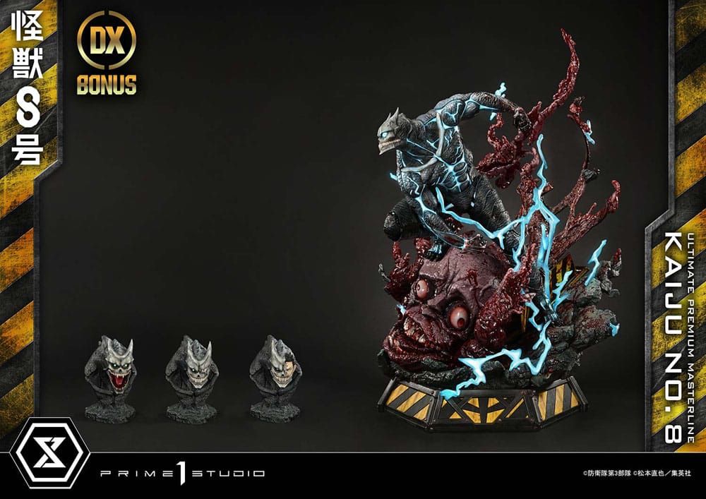 Kaiju No. 8 Estatua Ultimate Premium Masterline Series 1/4 Kaiju No. 8 DX Bonus Ver. 70 cm