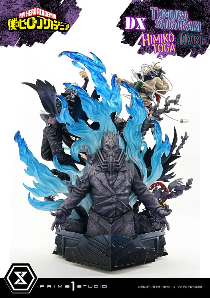 My Hero Academia Estatua Ultimate Premium Masterline Tomura Tomura Shigaraki, Dabi & Himiko Toga Deluxe Version 69 cm