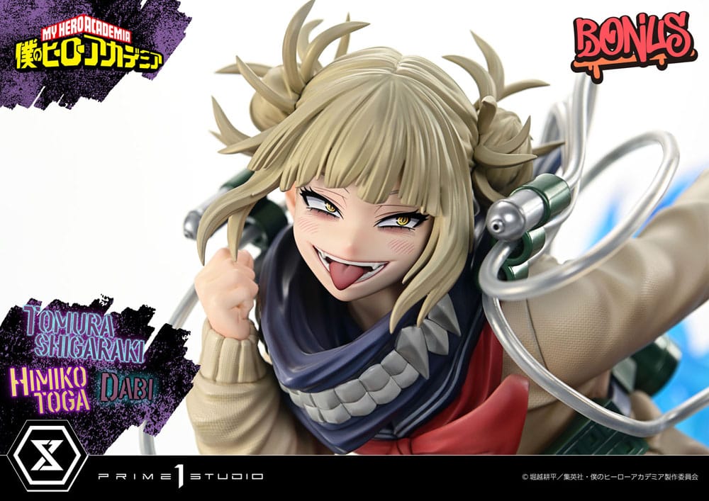 My Hero Academia Estatua Ultimate Premium Masterline Tomura Tomura Shigaraki, Dabi & Himiko Toga Deluxe Bonus Version 69 cm