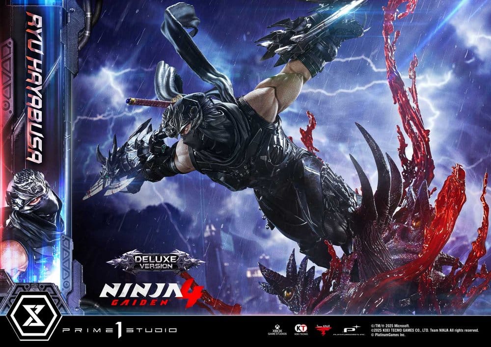 Ninja Gaiden 4 Ultimate Premium Masterline Series Estatua 1/4 Ryu Hayabusa Deluxe Version 70 cm