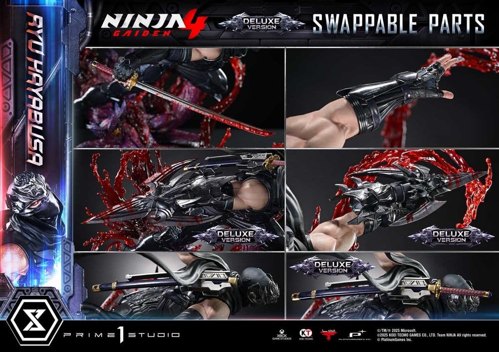 Ninja Gaiden 4 Ultimate Premium Masterline Series Estatua 1/4 Ryu Hayabusa Deluxe Version 70 cm