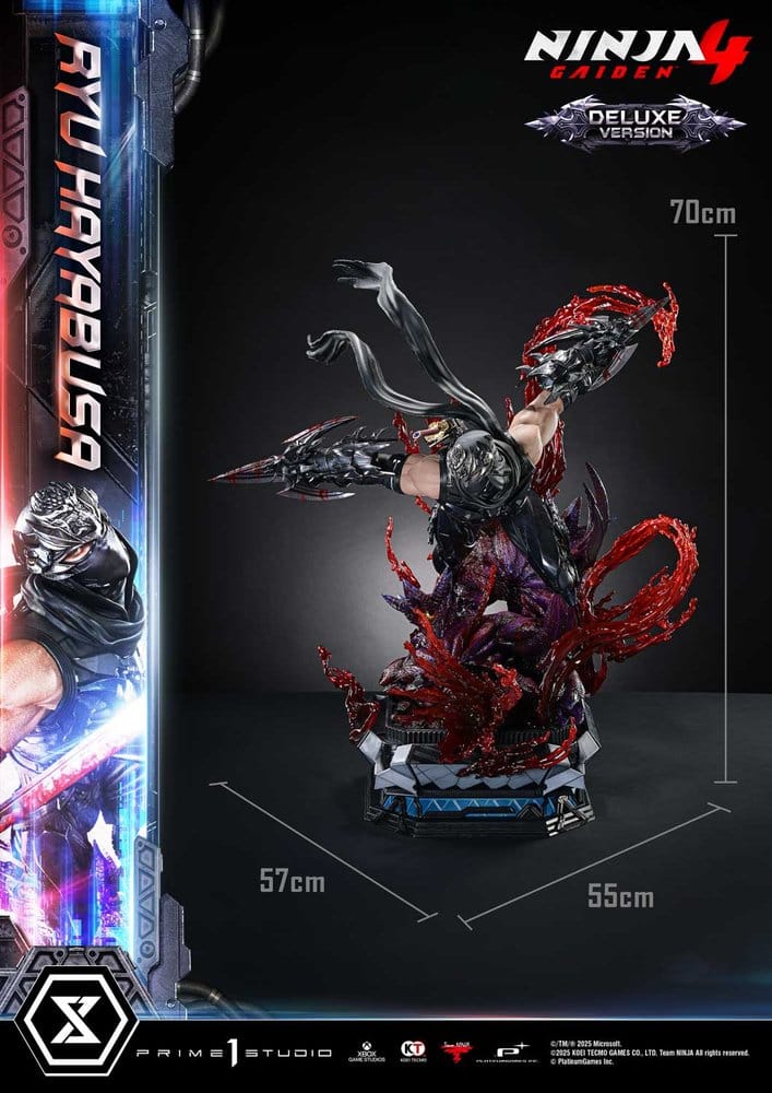 Ninja Gaiden 4 Ultimate Premium Masterline Series Estatua 1/4 Ryu Hayabusa Deluxe Version 70 cm