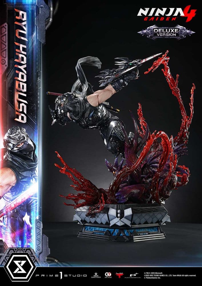 Ninja Gaiden 4 Ultimate Premium Masterline Series Estatua 1/4 Ryu Hayabusa Deluxe Version 70 cm
