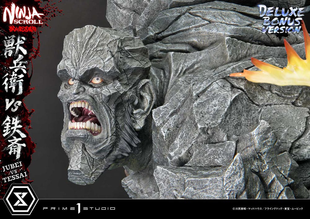 Ninja Scroll Estatua Ultimate Premium Masterline Series 1/4 Jubei Versus Tessai Deluxe Bonus Version 101 cm