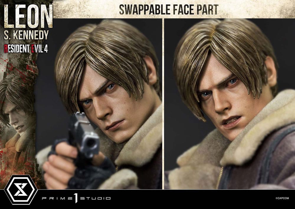 Resident Evil 4 Estatua Ultimate Premium Masterline Series 1/4 Leon S. Kennedy 64 cm