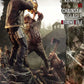 Resident Evil 4 Estatua Ultimate Premium Masterline Series 1/4 Leon S. Kennedy vs. Chainsaw Villager 76 cm