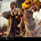 Resident Evil 4 Estatua Ultimate Premium Masterline Series 1/4 Leon S. Kennedy vs. Chainsaw Villager Bonus Ver. 76 cm