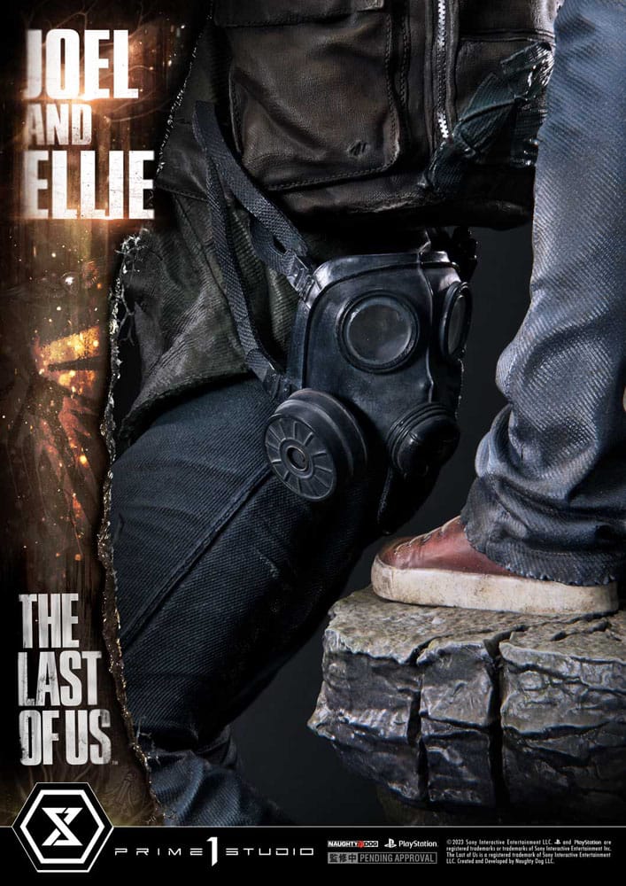 The Last of Us Part I Estatua Ultimate Premium Masterline Series Joel & Ellie Deluxe Version (The Last of Us Part I) 73 cm