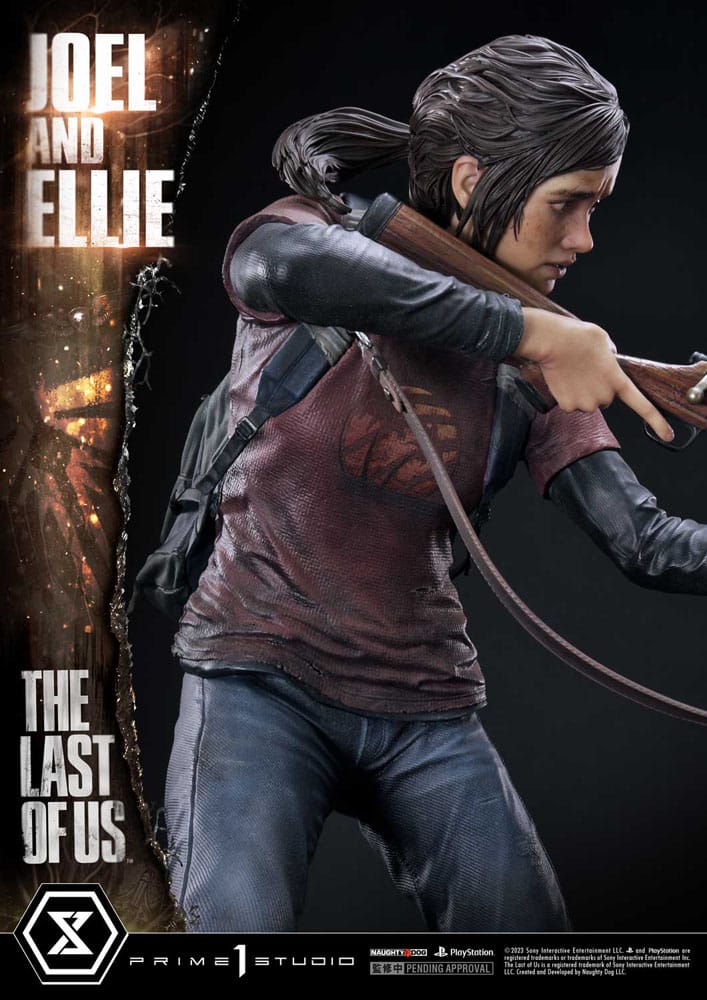 The Last of Us Part I Estatua Ultimate Premium Masterline Series Joel & Ellie Deluxe Version (The Last of Us Part I) 73 cm