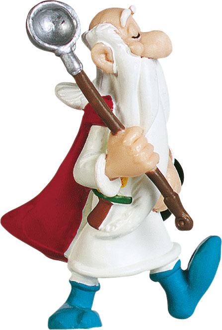 Astérix el Galo Minifigura Panorámix con la olla 8 cm