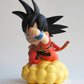 Dragon Ball Hucha Chibi Son Goku en Nube Kinton 22 cm