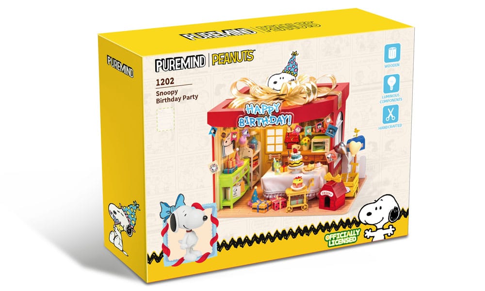Peanuts Puremind Kit de Construcción Birthday Party
