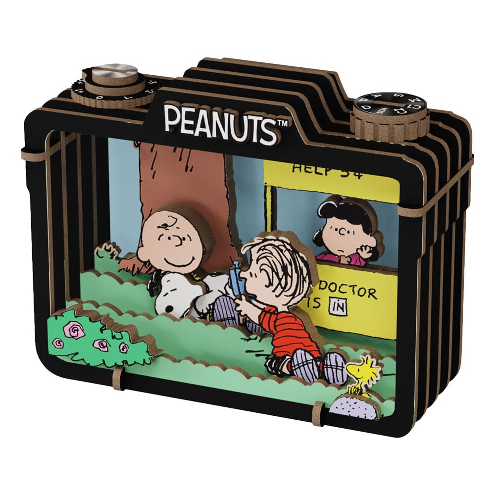 Peanuts Puremind Maqueta Wooden Theater Summer Snapshot