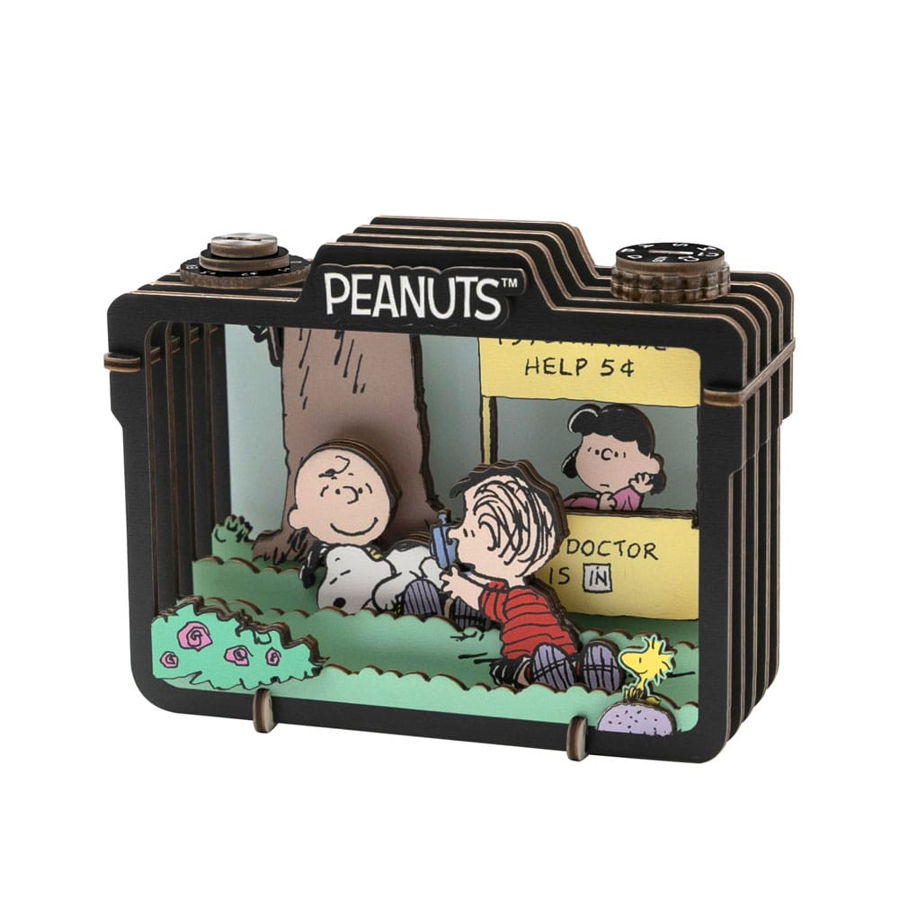 Peanuts Puremind Maqueta Wooden Theater Summer Snapshot
