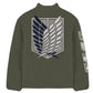Ataque a los Titanes Chaqueta Sherpa Logo Talla XXL
