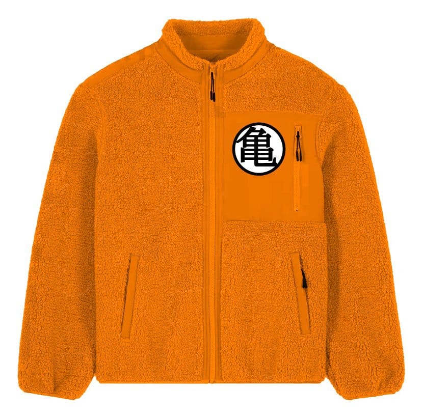 Dragon Ball Z Chaqueta Sherpa Goku Kanji Talla XXL