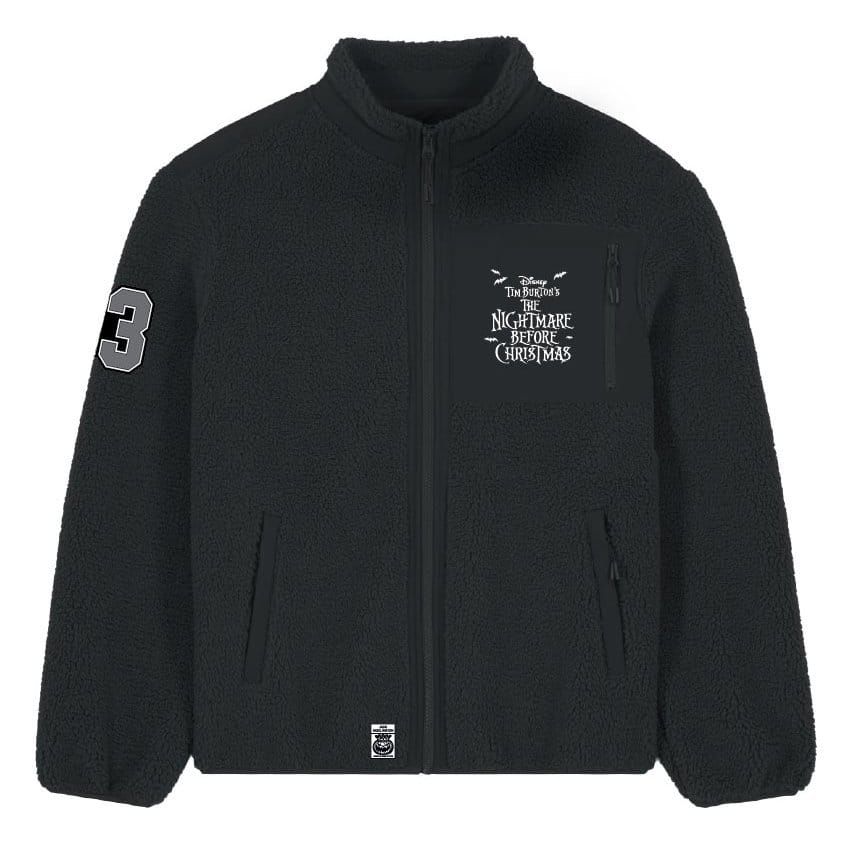 Pesadilla antes de Navidad Chaqueta Sherpa Jack Skellington Talla XXL