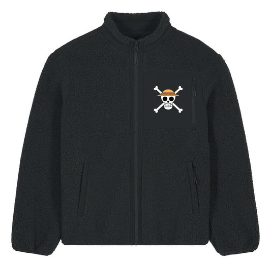 One Piece Chaqueta Sherpa Logo Talla XXL