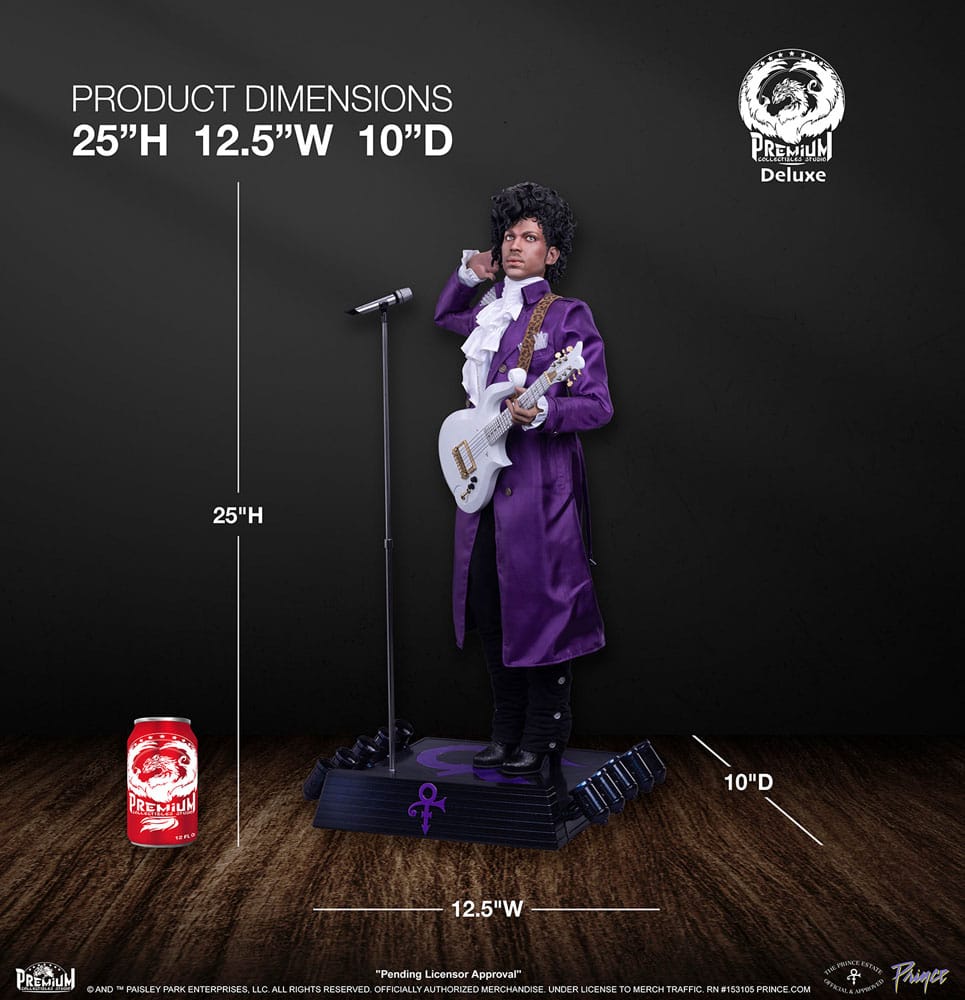 Prince Estatua 1/3 Purple Rain 63 cm - Z POP Toys