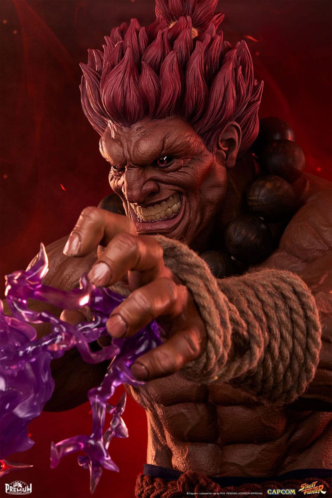Street Fighter Estatua 1/2 Akuma 107 cm - Z POP Toys