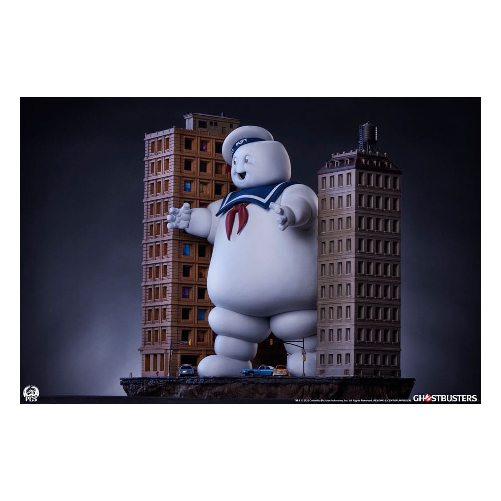 Los cazafantasmas Diorama Statuette Stay Puft Marshmallow Man Deluxe Edition 74 cm