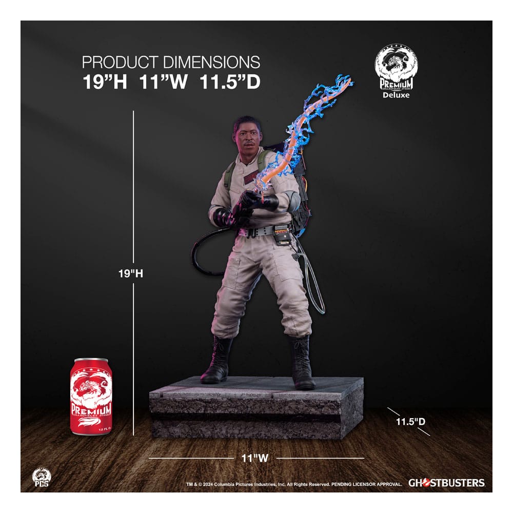 Ghostbusters Estatua Premier Series 1/4 Winston Deluxe Version 48 cm - Z POP Toys