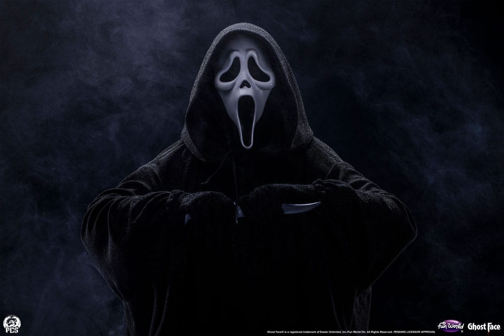 Scream Estatua Elite Series 1/2 Ghost Face Collector's Edition 98 cm