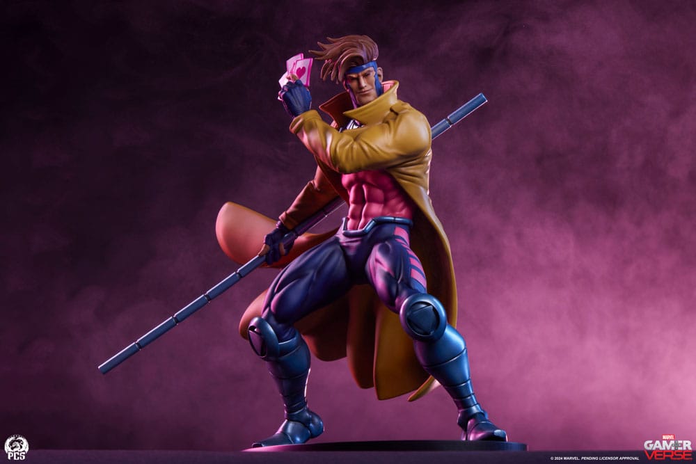 Marvel Gamerverse Classics Estatua PVC 1/10 Gambit Player 2 Edition 17 cm