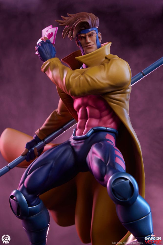 Marvel Gamerverse Classics Estatua PVC 1/10 Gambit Player 2 Edition 17 cm