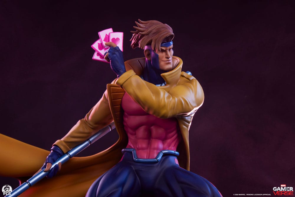 Marvel Gamerverse Classics Estatua PVC 1/10 Gambit Player 2 Edition 17 cm