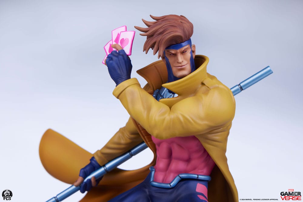 Marvel Gamerverse Classics Estatua PVC 1/10 Gambit Player 2 Edition 17 cm