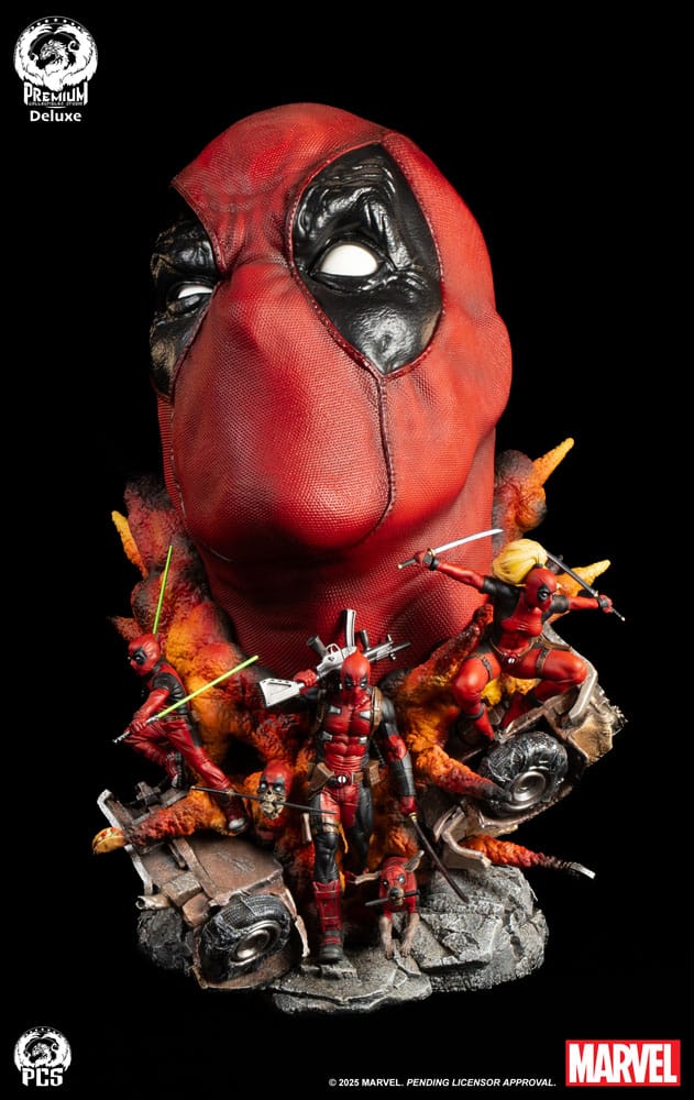 Marvel Busto Fine Art Deadpool Deluxe Edition 42 cm - Z POP Toys