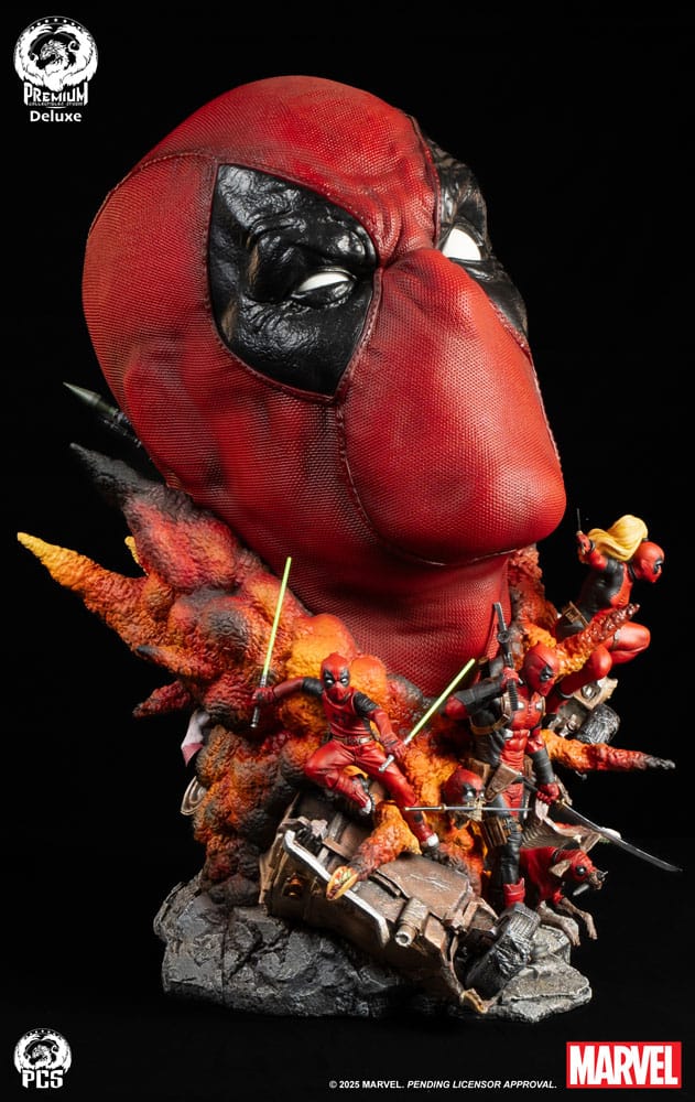 Marvel Busto Fine Art Deadpool Deluxe Edition 42 cm - Z POP Toys