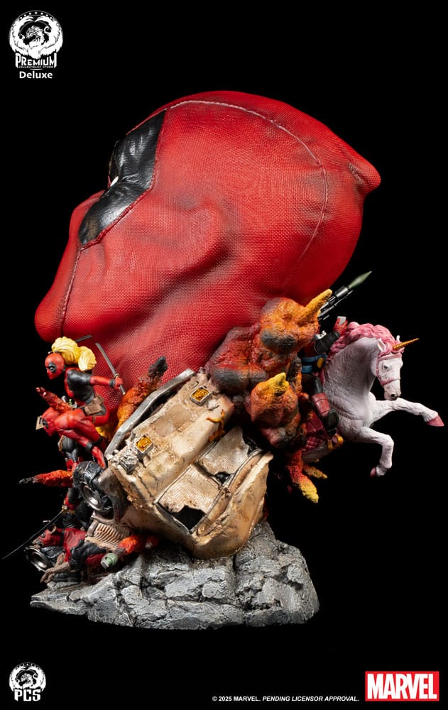 Marvel Busto Fine Art Deadpool Deluxe Edition 42 cm - Z POP Toys