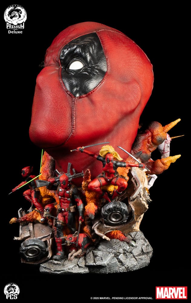 Marvel Busto Fine Art Deadpool Deluxe Edition 42 cm - Z POP Toys