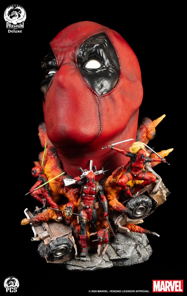Marvel Busto Fine Art Deadpool Deluxe Edition 42 cm - Z POP Toys