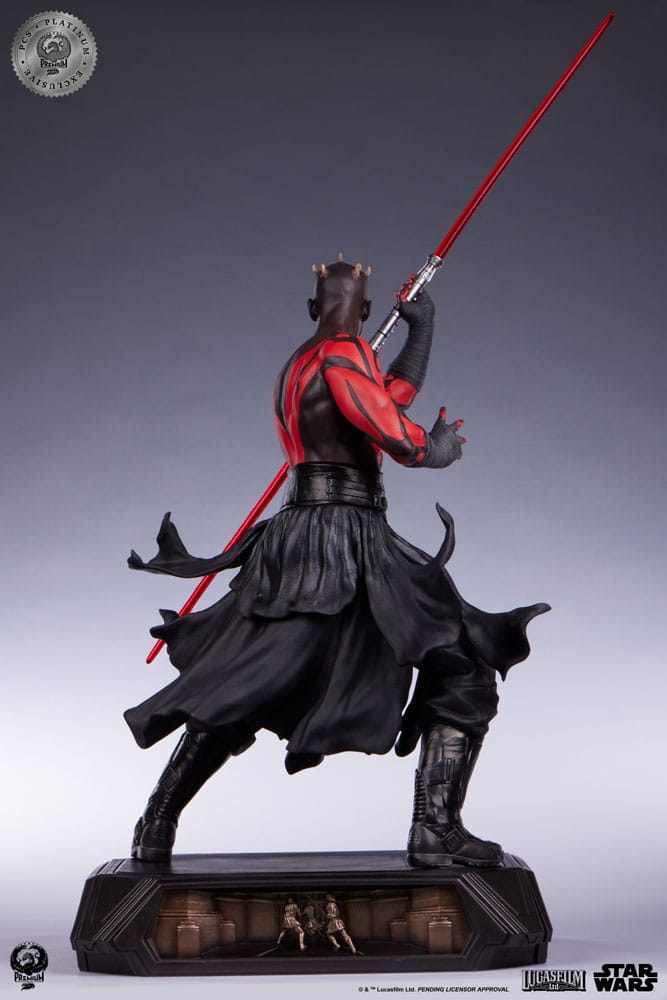 Star Wars Estatua Epic Series 1/3 Darth Maul Platinum Exclusive 86 cm