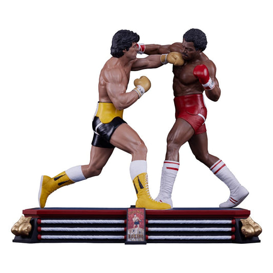 Rocky III Diorama 1/4 Statuette Rocky Balboa  & Apollo Creed 48 cm - Z POP Toys