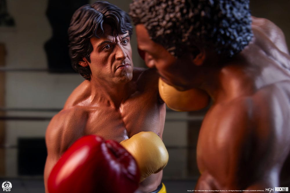 Rocky III Diorama 1/4 Statuette Rocky Balboa  & Apollo Creed 48 cm - Z POP Toys