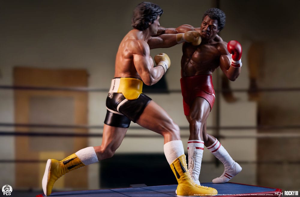 Rocky III Diorama 1/4 Statuette Rocky Balboa  & Apollo Creed 48 cm - Z POP Toys