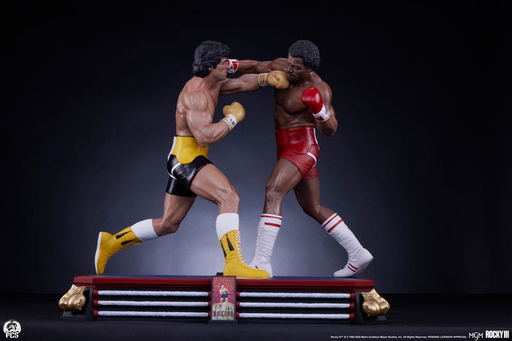 Rocky III Diorama 1/4 Statuette Rocky Balboa  & Apollo Creed 48 cm - Z POP Toys