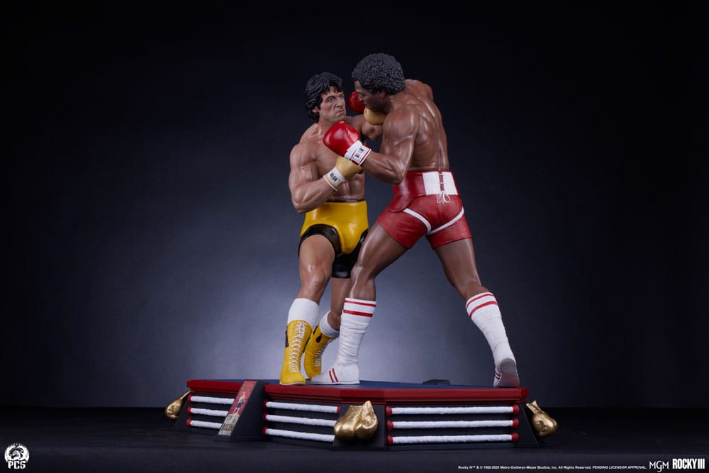 Rocky III Diorama 1/4 Statuette Rocky Balboa  & Apollo Creed 48 cm - Z POP Toys