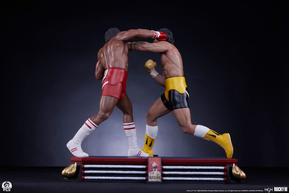 Rocky III Diorama 1/4 Statuette Rocky Balboa  & Apollo Creed 48 cm - Z POP Toys