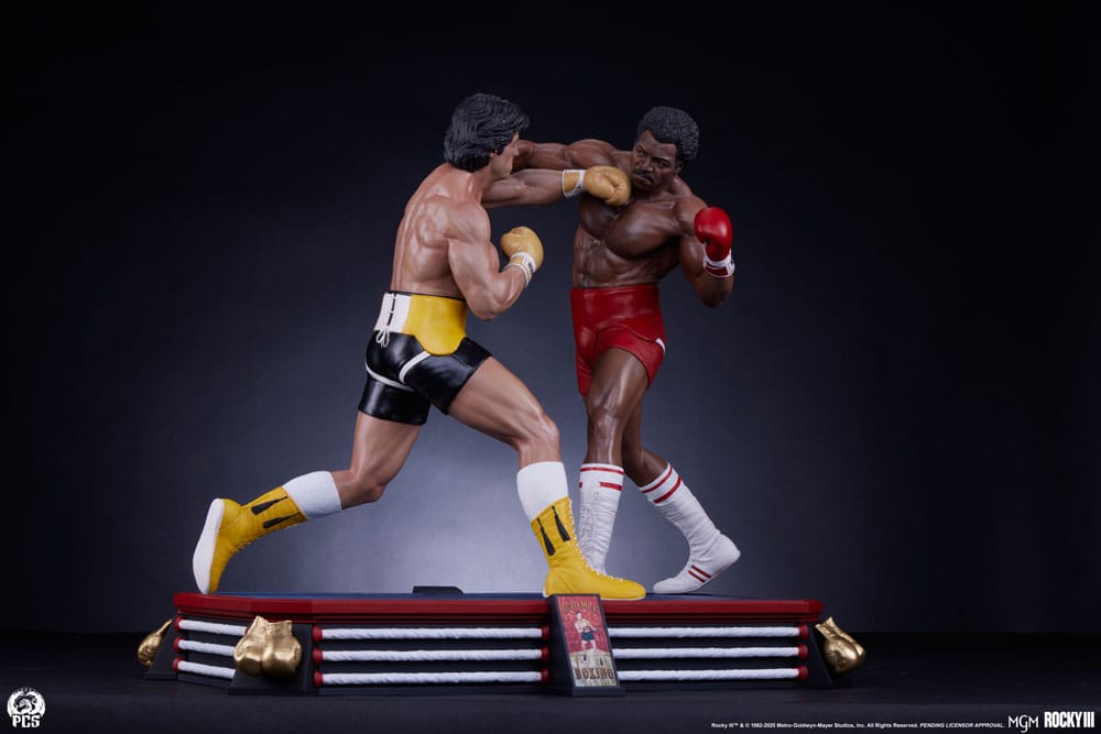 Rocky III Diorama 1/4 Statuette Rocky Balboa  & Apollo Creed 48 cm - Z POP Toys